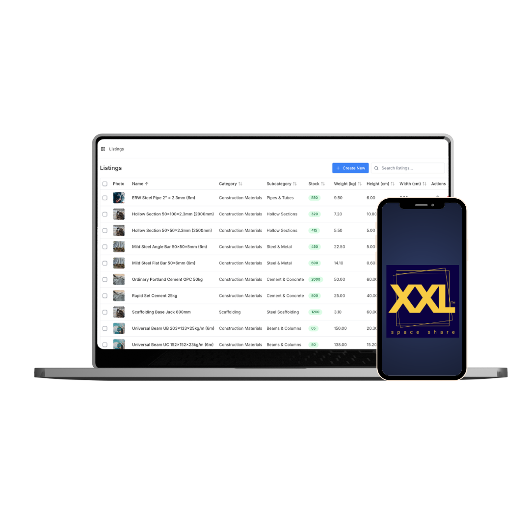 JSH System warehouse software on desktop and mobile